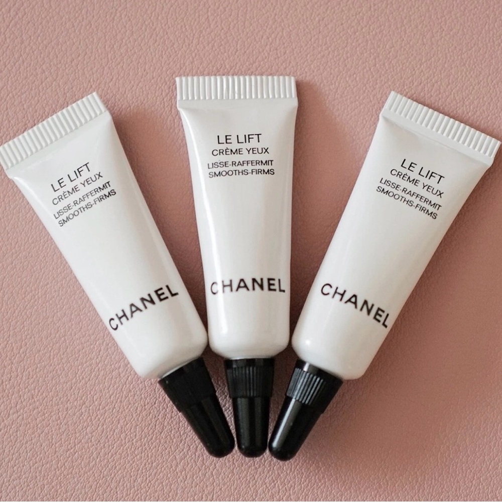 Chanel Le Lift Eye Creme Yeux Cream Smooths-Firms 3pc set